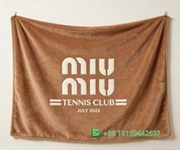 Miumiu Throw Blankets